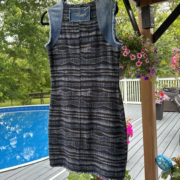 DESIGUAL dress in jean material - Picture 3 of 6